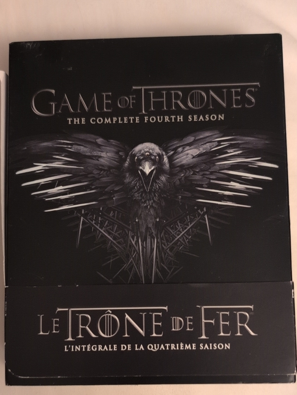 Game of Thrones Season 4 Blu-Ray Complete Box Set Le Trône de Fer